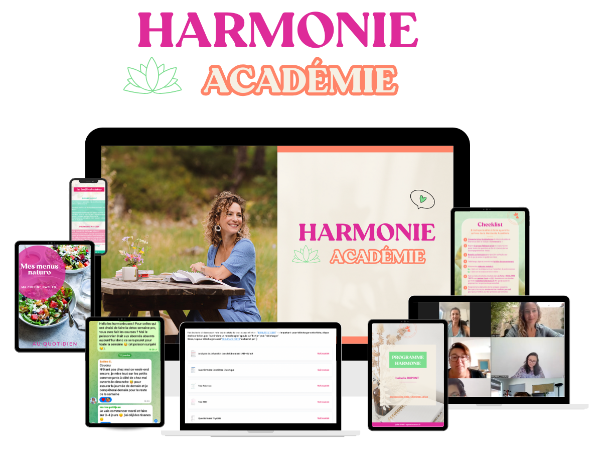Harmonie Académie : programme en ligne pour identifier l’origine de ses kilos en trop et initier une perte de poids douce avec des solutions naturelles