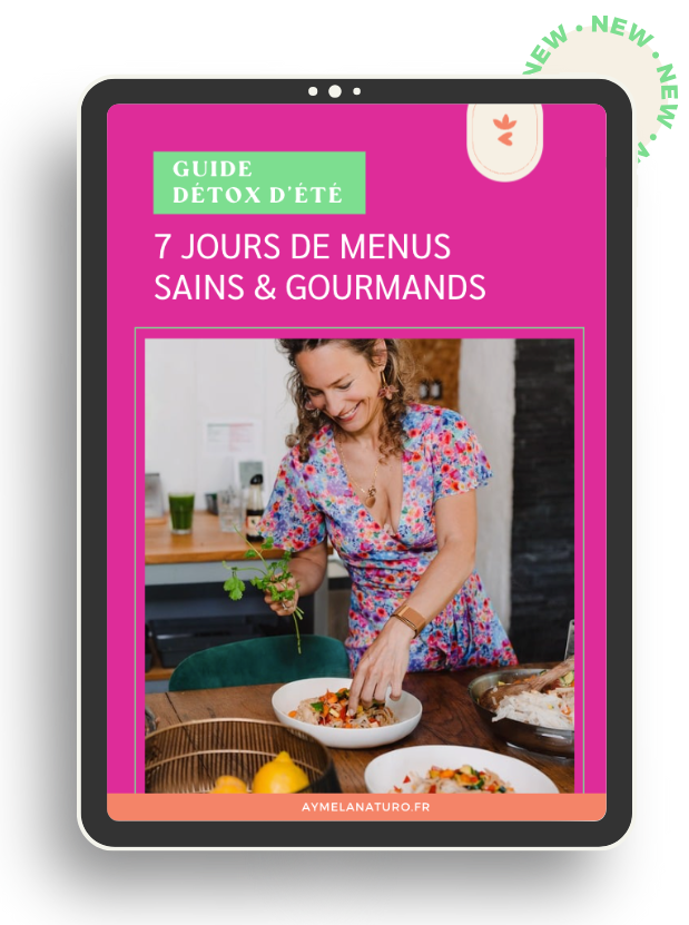 guide-7-jours-menus-detox-ete Guide détox d'été pour alléger son organisme, booster son énergie et relancer naturellement son métabolisme pour une perte de poids durable