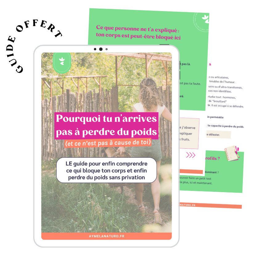 LE guide pour enfin comprendre ce qui bloque ton corps et enfin perdre du poids sans privation