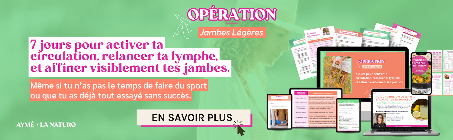 Bandeau opération jambes légères cta articles