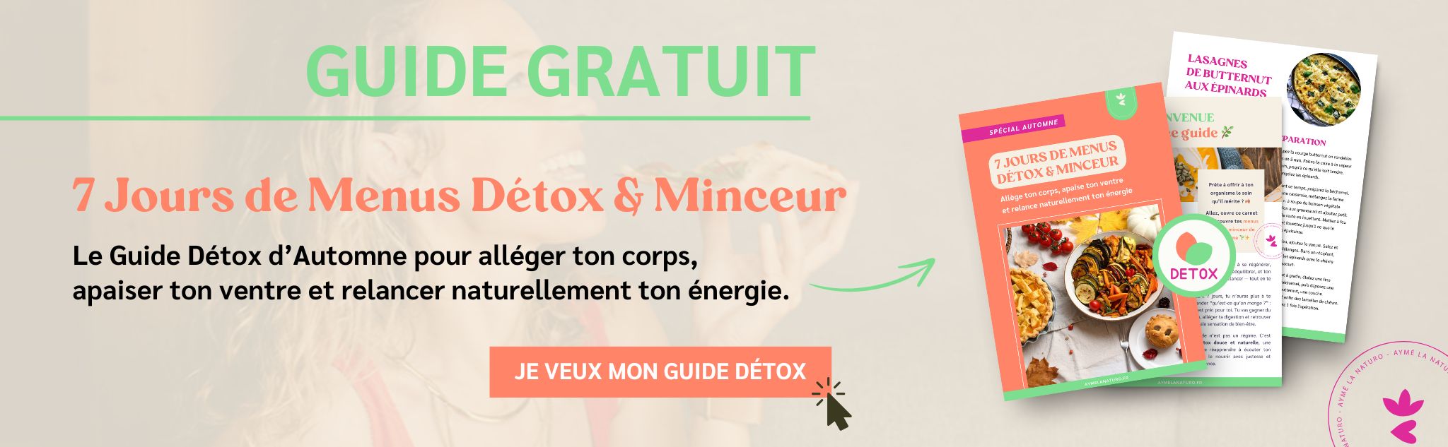 7 jours de menus détox et minceur pour allèger son corps, apaiser son ventre et relancer naturellement son énergie