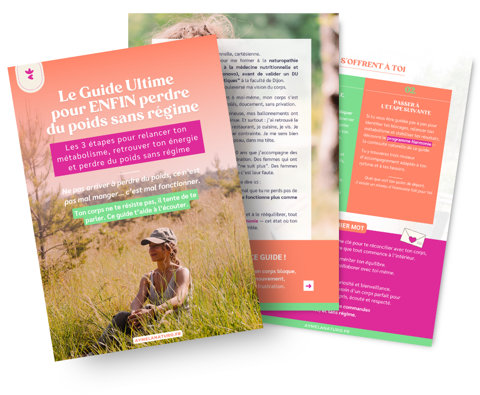 Les 3 étapes pour relancer ton métabolisme, retrouver ton énergie et perdre du poids sans régime