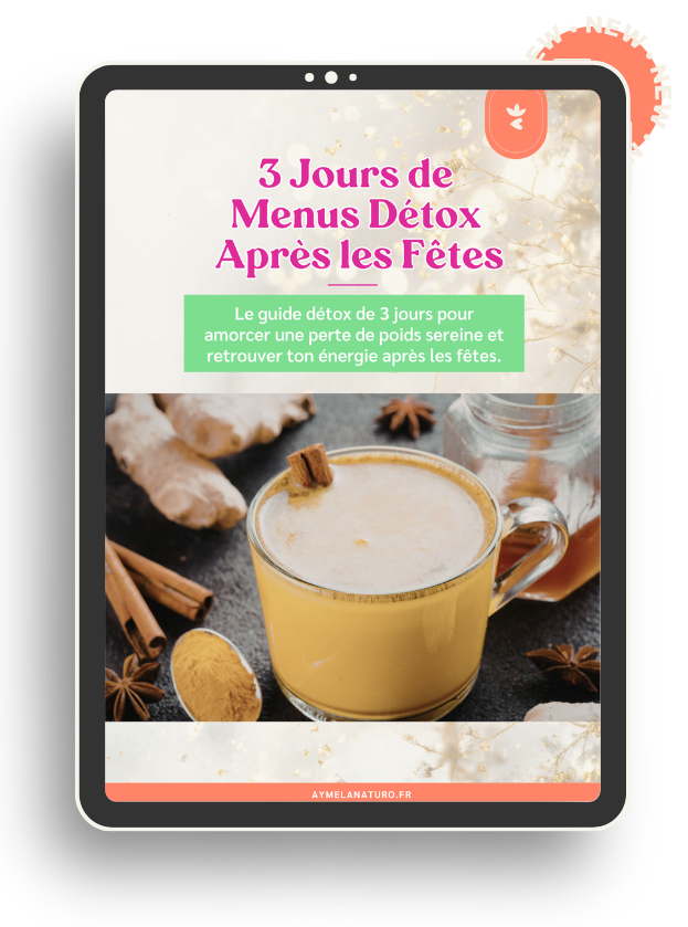 guide menu détox pour retrouver énergie et amorcer une perte de poids en douceur 