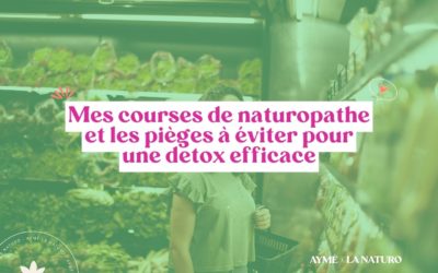Je t’emmène faire les courses avec moi pour 3 jours de detox